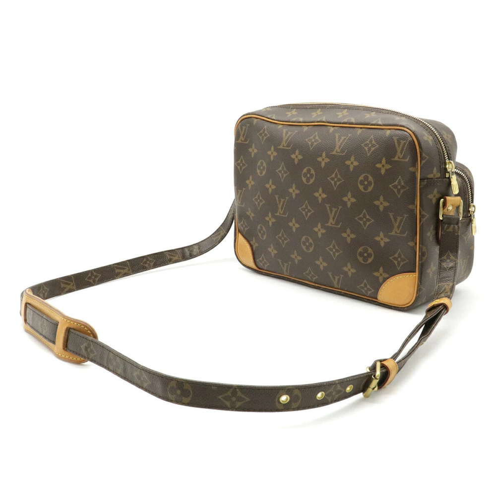 Louis Vuitton Messenger Crossbody Monogram Nile Shoulder Bag Brown
